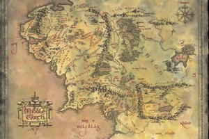 Maxi Pósters - El Señor de los Anillos (Mapa de la Tierra Media) - Imagen 1 de 1