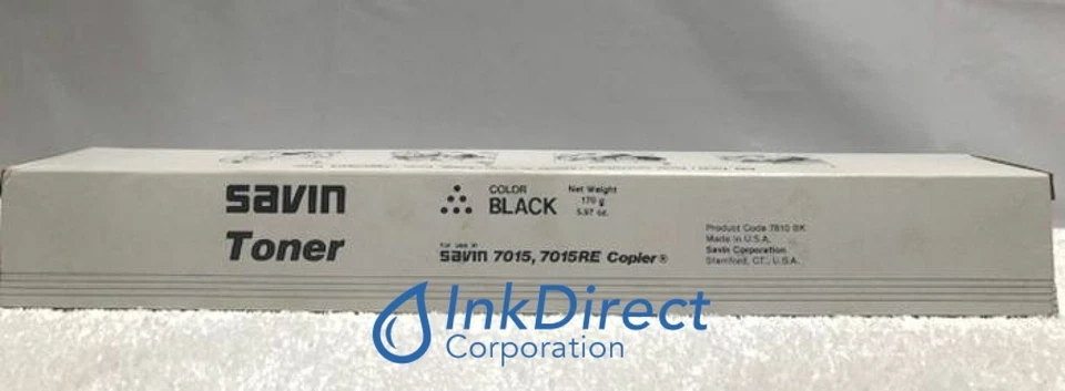 1 Each - Genuine Savin 7810 Toner Cartridge Black for Copier 7015 7015RE 7150 - Image 1 of 1