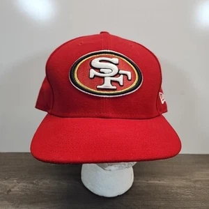 7 3/8 Fitted New Era 59fifty Red San Francisco Baseball Cap - Picture 1 of 8