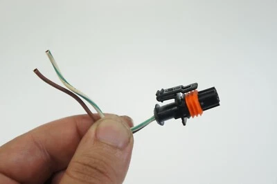 2010-2015 Jaguar XF XK XJ 5.0L MOTOR V8 CONECTOR INJETOR DE COMBUSTÍVEL PLUGUE CAUDA DE PORCO - Imagem 1 de 4