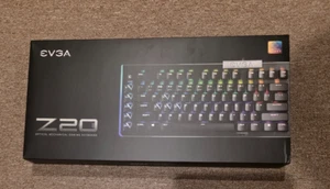 EVGA USB Z20 RGB Optical Mechanical Gaming Keyboard 812-W1-20US-KR Black - Afbeelding 1 van 5
