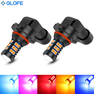 2X H10 9145 LED Bulbs SMD 3030 Plug-N-Play Fog Driving Light DRL Projector Lens - Image 1 of 4