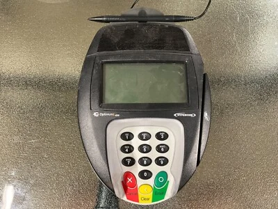 Hypercom Optimum L4250 Credit Card Terminal Customer 010314-012 Z - Image 1 of 2