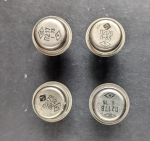 Vintage P217 ( AD310, AD163 ) PNP Germanium Transistors NEW 4pcs Military - Picture 1 of 9