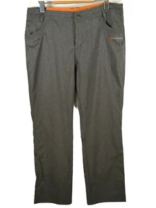 New Cloudveil Women's Travel Pants Size XL Gra Roll Up Leg Stretch Blend NWT - Picture 1 of 13