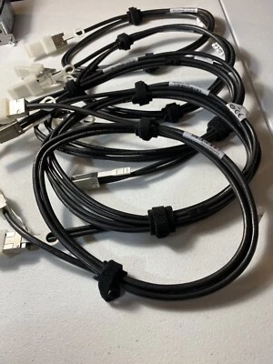 EMC 038-003-787 REV A12 Mini SAS TO Mini SAS Amphenol 6.5ft External - Image 1 of 4