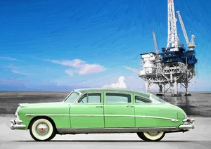 AUTOMOTIVE ART - HUDSON HORNET SEDAN - HAND FINISHED, LIMITED EDITION (25) - Picture 1 of 1