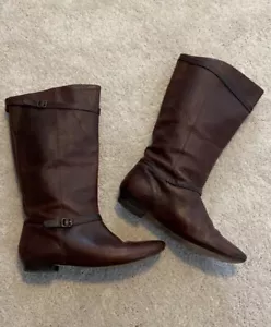 Frye Leather Boots Size 6.5 - Picture 1 of 8