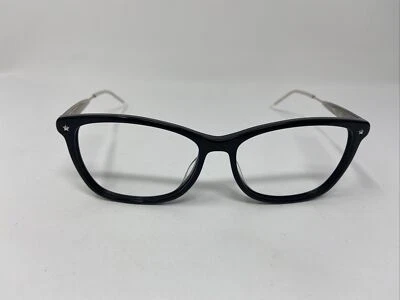 TOMMY HILFIGER EYEGLASSES FRAME TH 1633 807 BLACK CLEAR GOLD 53/15/140 WF88 - Image 1 of 4