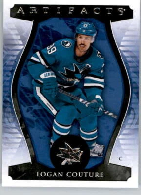 2023-24 Upper Deck Artifacts #87 Logan Couture San Jose Sharks - Image 1 of 2