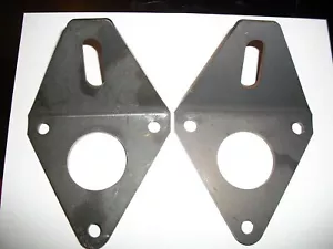 SOPORTE DE MOTOR DE ACERO SÓLIDO CHEVY BLOQUE PEQUEÑO 1 PAR, FMR 561-8955, PISTA CIRCULAR - Imagen 1 de 4