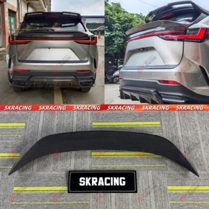 Carbon Fiber/Forged Rear Spoiler Wing For Lexus NX250 NX350 NX450h+ 2022-2025 - Picture 1 of 21