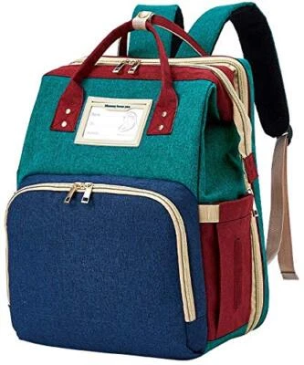 Сумка для детских подгузников с мешочком для формулы и выдвижная в чистую пеленальную станцию. - Изображение 1 из 4