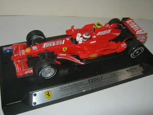 1:18 Ferrari F2007 K.Raikkonen 2007 Hat Trick BARCODE HotwheelsF1 M6712 L.E. OVP - Bild 1 von 4