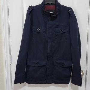 Giacca utility leggera Mexx uomo XL blu navy tasche foderata - Foto 1 di 14