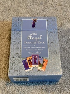The Angel Insight Pack 52 Oracle Cards w/Guide to Discovering Angel Energy Tarot - Photo 1 sur 3