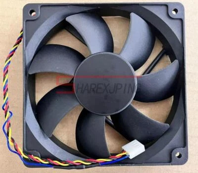 1PCS ADDA AD1212LB-A7BGL 12V 0.24A 120*120*25MM 12CM 4Pin Cooling Fan - Image 1 of 4