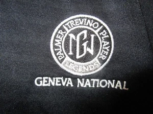 Polo nera Under Armour GINEVRA NATIONAL Legends taglia large - Foto 1 di 4