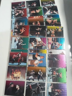 WWF 1999 Smackdown Chromium Cards (Complete Set, 90 Cards) Comic Images **RARE** - Image 1 of 4