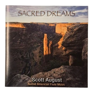 Scott August Sacred Dreams Native American Flute Music CD 2003 Cedar Mesa Music - Imagen 1 de 8