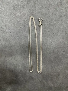 1,7 g Vintage Sterling Silber 925 Box Kette 20" Schmuck Konvolut U - Bild 1 von 6