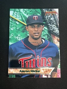 2011 Bowman #BBP61 Aaron Hicks Bowman's Best Prospects - Picture 1 of 2