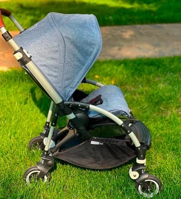 Bugaboo Bee5 Complete Stroller – Gray Melange W Leather Handlebars PLEASE READ - Image 1 of 4
