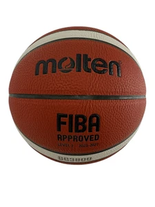 Molten BG3800 Game Basketball FIBA Comp Leather Size 7 B7G3800 Indoor Outdoor - Picture 1 of 9