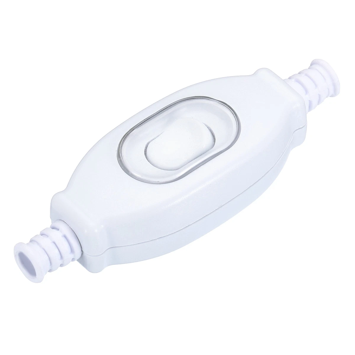 Inline Cord Switch 16A 125V/250V AC Black Inline ON/OFF Rocker Button With Red Indicator Light,screw Terminal