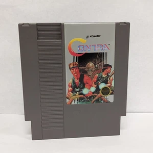 Authentic Nintendo NES Contra Video Game Cartridge | Tested & Working - Picture 1 of 2