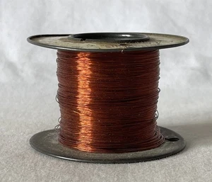 VINTAGE RADIOSPARES Part Used Spool Metal WIRE Radio Electronics Parts #81-406 - Foto 1 di 10