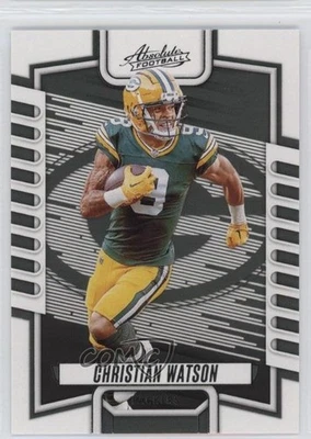 2023 Panini Absolute Black Christian Watson #95 - Image 1 of 2