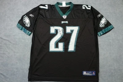 Philadelphia Eagles Jersey Mens 2XL NFL Football Hernandez 27 Reebok Black - Image 1 of 4