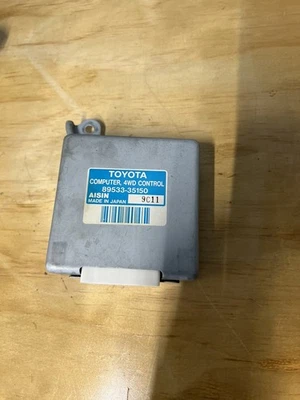 99-02 TOYOTA 4RUNNER 4WD Transfer Case Control Module TCU TCCU TCCM 89533-35150 - Image 1 of 3