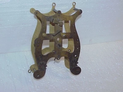 Antique Seth Thomas Lyre Shape Movement Plates parts repair D - Image 1 of 4