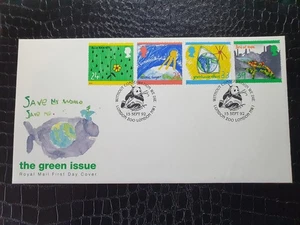 FDC - 1992 - LA EDICIÓN VERDE - PORTADA DEL PRIMER DÍA SIN DIRECCIÓN - #1566 - Imagen 1 de 1