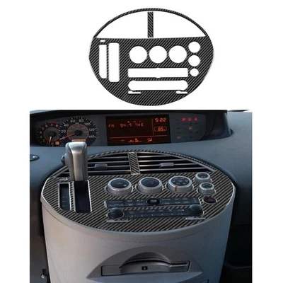 For Nissan Quest 2004-2006 2Pcs Central Control Trim Cover Decor Carbon Fiber Foto 1 de 4