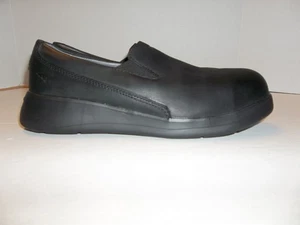 Red Wing Shoes Slip On Safety Toe Work Womens 9B Black Leather Non Slip 3562 ESR - Picture 1 of 7