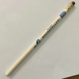 Vintage NY State ROCKEFELLER FOR GOVERNOR Campaign Pencil 50s-60s 7.5” - Picture 1 of 5