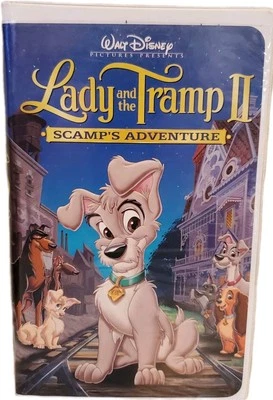 Lady and the Tramp II Scamp's Adventure/ Walt Disney Pictures Presents VHS#2122 - Image 1 of 3