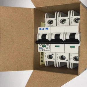 New Original EATON Miniature Circuit Breaker FAZ-C10/3-NA - Picture 1 of 1
