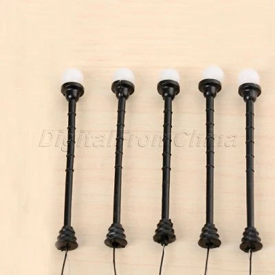 1:100 HO Scale Street light Garden train Layout Model Scale Single Head Lamp - Image 1 of 4