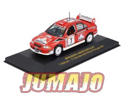 IXO305 Voiture 1/43 IXO Models Rallye : MITSUBISHI Lancer Evo 6.5 #7 2001 T.Maki - Photo 1/4