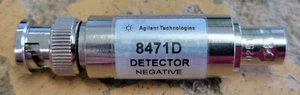 HP Agilent 8471D 100 kHz - 2 GHz, Neg Polarity, BNC (M-F) Diode Detector - Picture 1 of 3