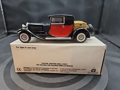 1983 MATCHBOX Car MODELS OF YESTERYEAR Y-24 1928 BUGATTI TYPE 44 Made in Macau  - Image 1 of 4