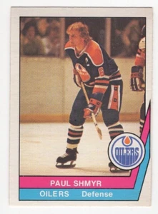 Tarjeta de hockey 1977-78 O-Pee-Chee WHA #58 Paul Shmyr - Edmonton Oilers - Imagen 1 de 1