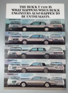 Buick T-Type 1984 anuncio de revista de 4 páginas - Imagen 1 de 2