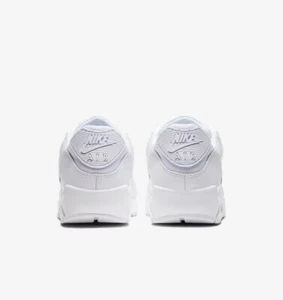 Size 8 - Nike Air Max 90 LTR Triple White - Picture 1 of 5