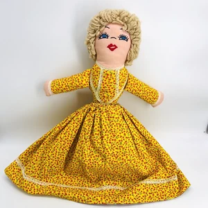 VTG 1970S TOPSY TURVY REVERSIBLE FLIP CLOTH RAG DOLL PLUSH-SEWING CRAFTS-HOBBIES - Picture 1 of 13
