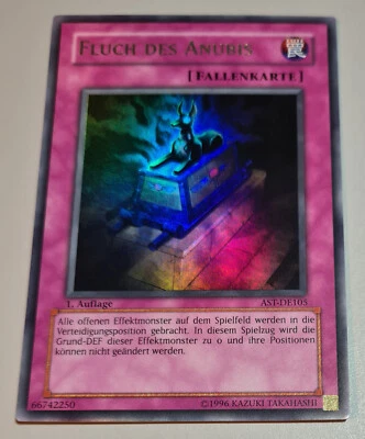Fluch des Anubis # AST-DE105 Ultra Rare Karte A Ancient Sanctuary 2004 DE Mint - Bild 1 von 4
